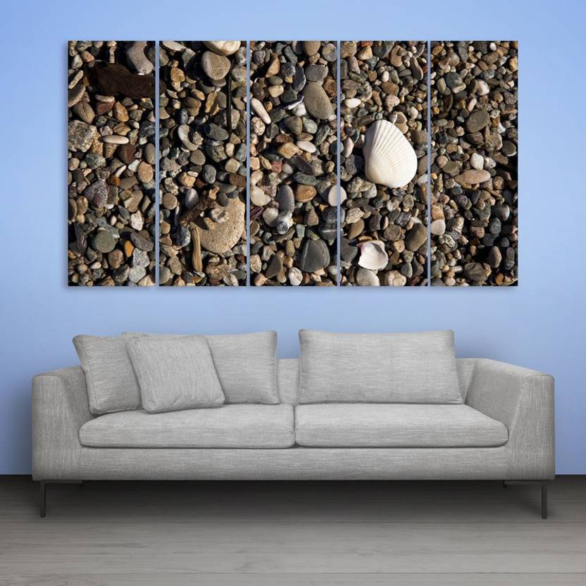 Inephos Multiple Frames Beautiful Stones Wall Painting Digital Inephos Multiple Frames Beautiful Stones Wall Painting Digital Reprint 30 Inch X 52