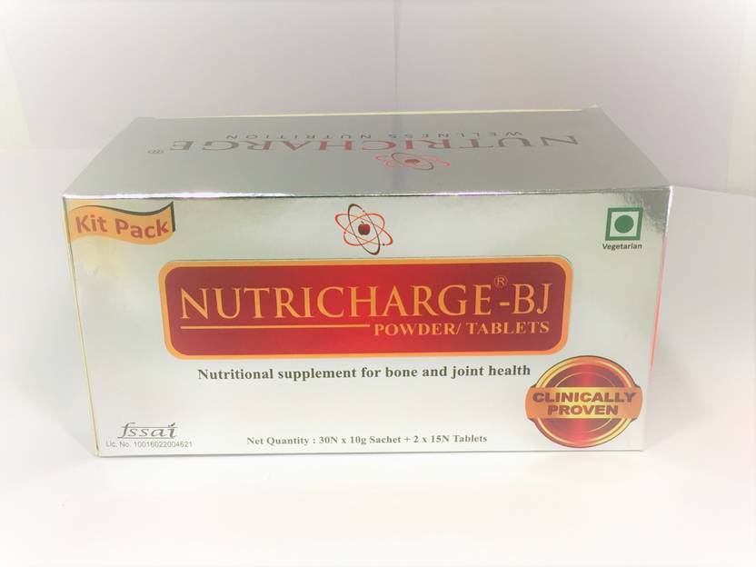 Nutricharge Bj Powder & Tablet (Nutritional Suppliments For Bone And