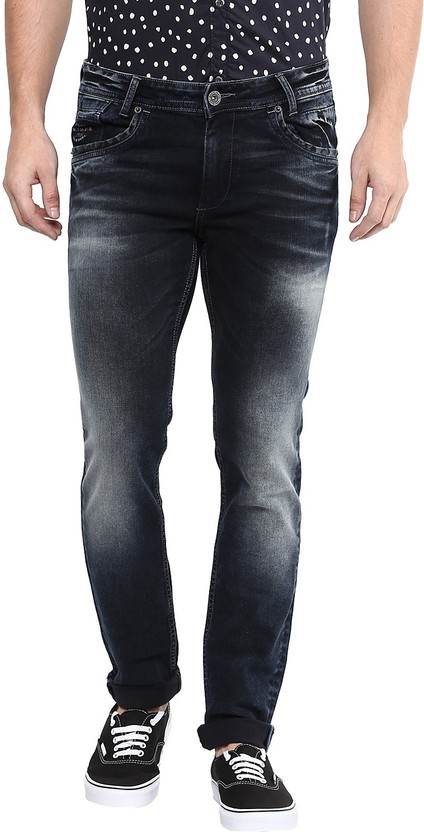 MUFTI Men Black Jeans - Buy 76-BLACK 