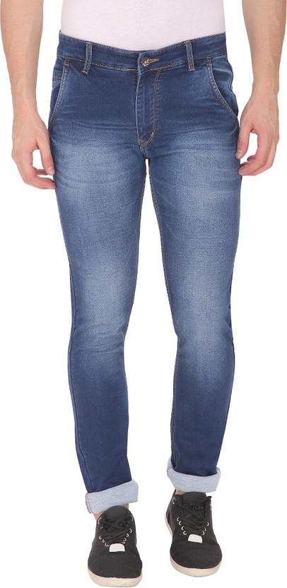 Buy SPARKY Slim Men Blue Jeans Online 