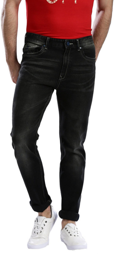 Hrithik Roshan Regular Men Black Jeans 