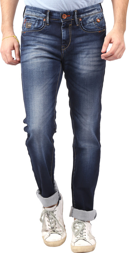 Nostrum Jeans Slim Men Dark Blue Jeans 
