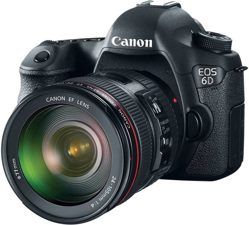 Canon EOS 6D DSLR Camera (Kit 24 105) Price in India Buy Canon EOS 6D DSLR Camera (Kit 24