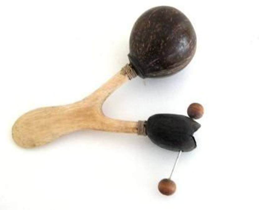Generic Maracas Hand Drum Shaker Rattle Coconut Shell Maracas