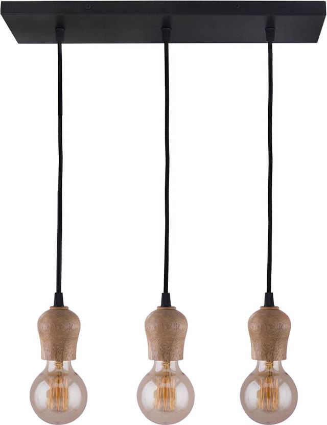 Homesake 3 Lights Linear Cer Chandelier Edison Filament Wooden Homesake 3 Lights Linear Cer Chandelier Edison Filament Wooden Bubble Holder Hanging Pendant Light