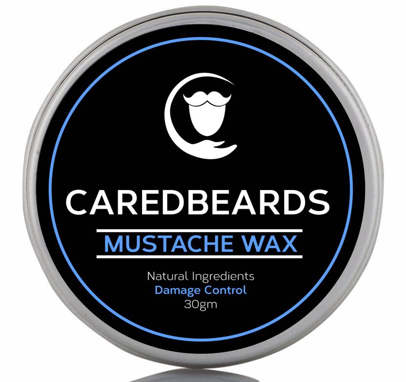 Caredbeards Blue Range Mustache Wax Damage Control 30g Hair