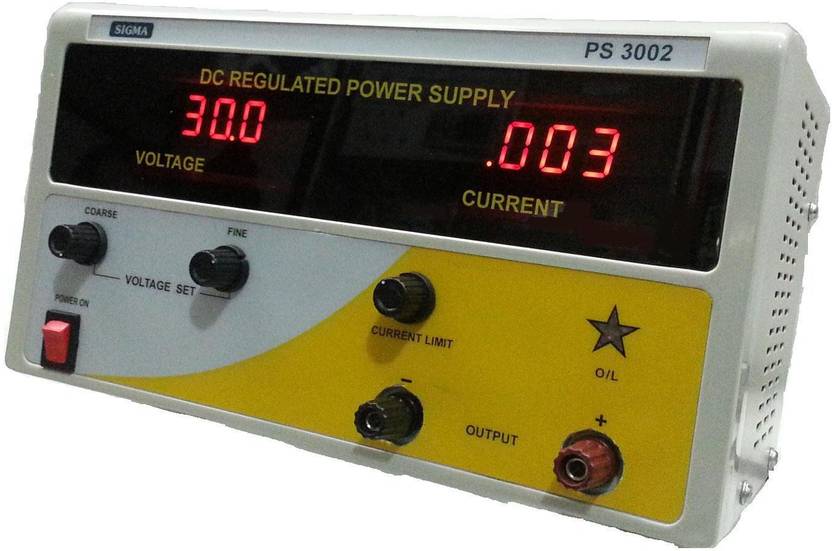 SIGMA DC Power Supply DC Regulated Power Supply "Sigma", 0-30VDC / 2