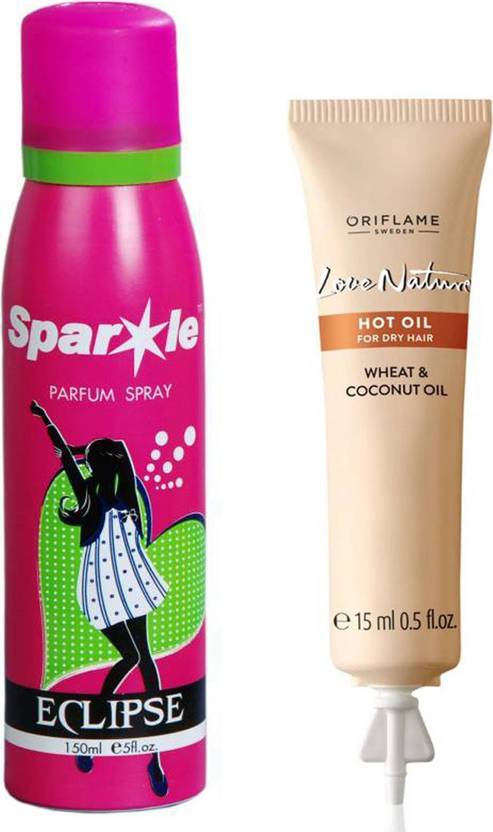 Oriflame Sweden Love Nature Hair Oil For Dry Hair With Wheat
