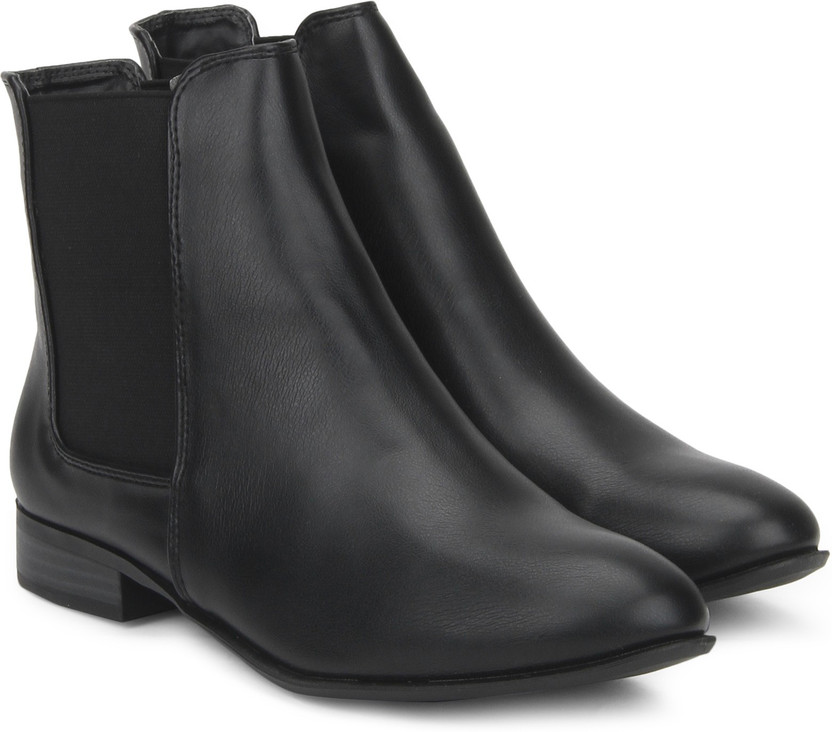 Allen Solly Boots For Women - Buy BLACK 
