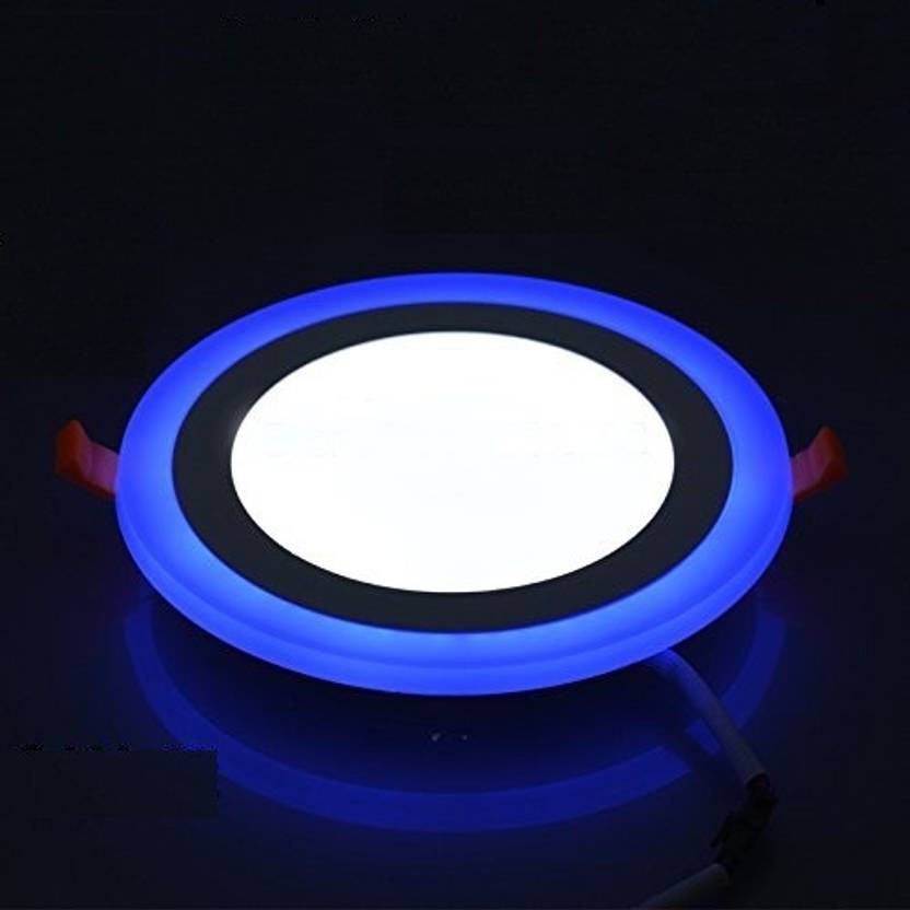 Signature Enterprise 6w Round Side Blue Slim Led Light Pack Of 01 Track Lights Ceiling Lamp