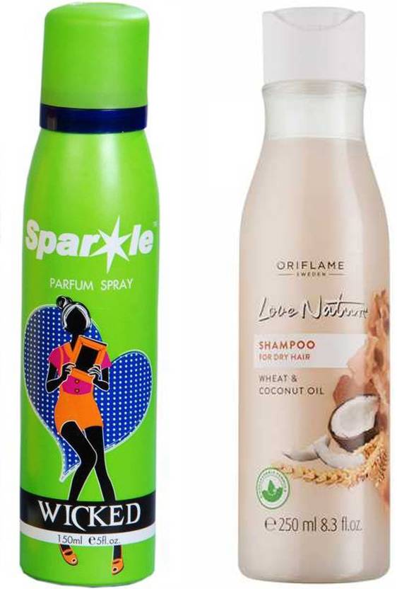Oriflame Sweden Love Nature Shampoo For Dry Hair With Wheat