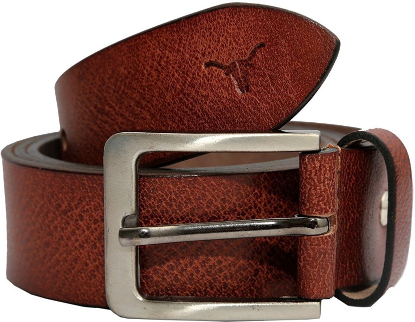 NWT MEN'S GENUINE LEATHER BELT SIZES 40 & 42 GOLD-TONE BUCKLE BROWN SOFT LEATHER
