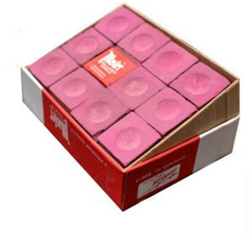 Billiard chalk Master Red Pack of 12