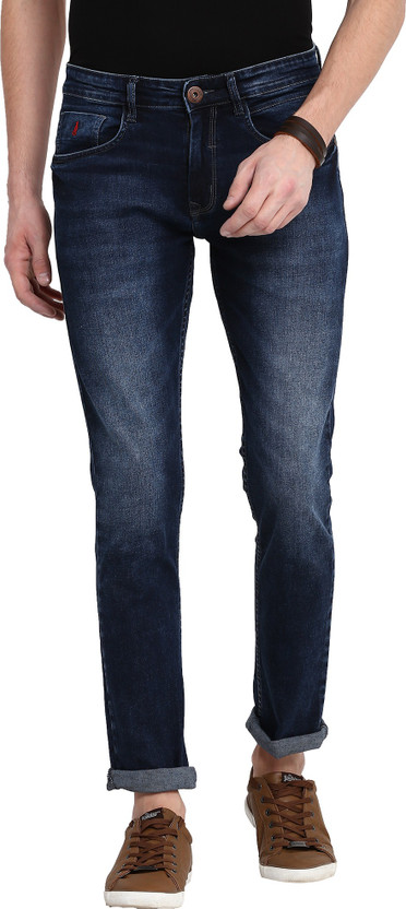 Classic Polo Slim Men Blue Jeans - Buy 
