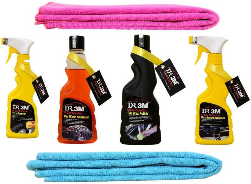 Dr3m Car Wax Polish 250ml Car Wash Shampoo 250ml Dashboard