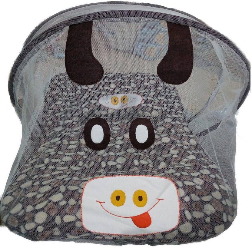 Chinmay Kids Cotton Kids Polka Print Portable Baby Crib Mosquito