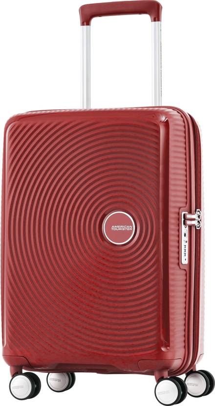 American Tourister Curio Spinner Cabin Luggage 22 Inch Red