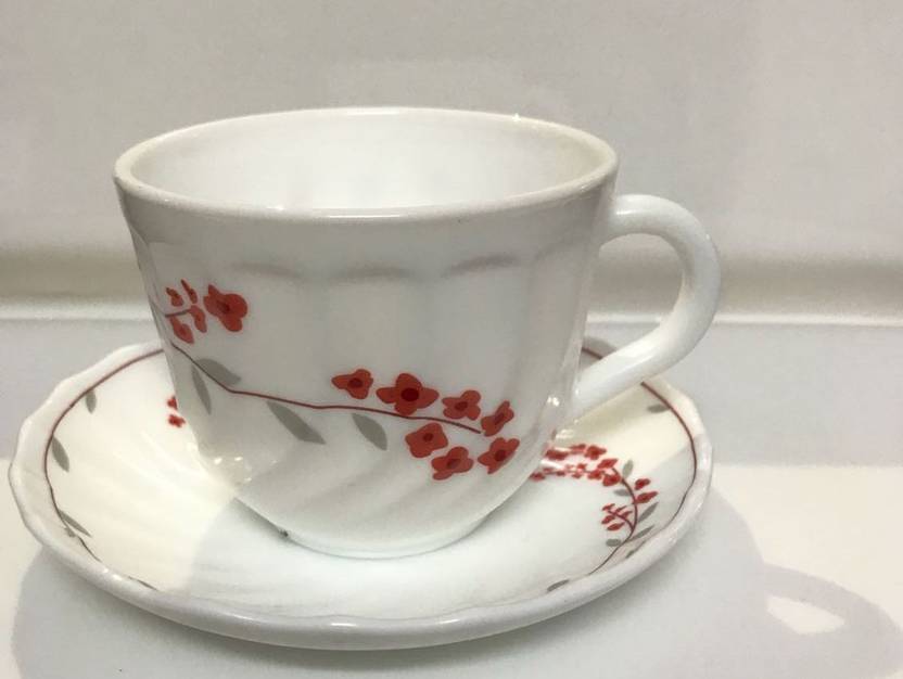 Ezra Printed Tea Coffee Serving Cup Saucer Set Bone China Price