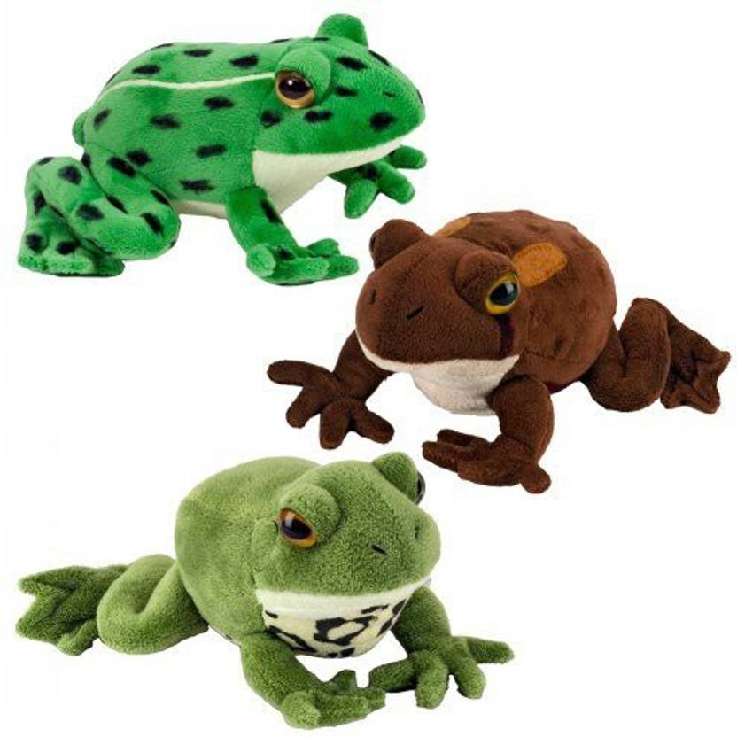 WILD REPUBLIC Frog Watch 7" Frogs With Sound (Set Of 3) Price in India