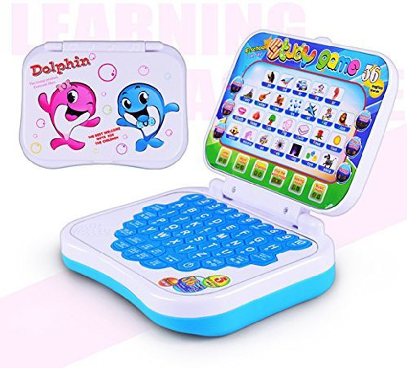 Baby Computer Kids Pre School Educational Learning Study Toy Laptop Game Gift LY