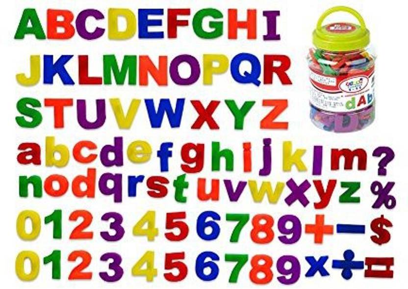 Generic Magnetic Letters And Numbers For Kids Studying In Fun