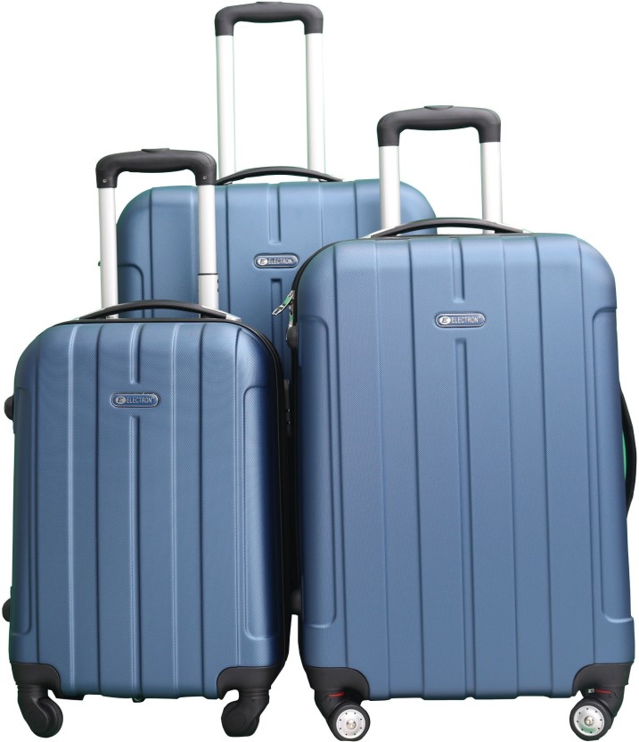 Blue 3PC Luggage Travel Set 