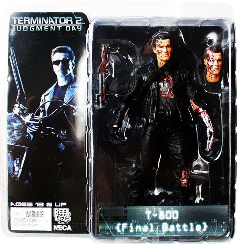 T-800 7 inch Video Game Figure Terminator 2 NECA Free Shipping!