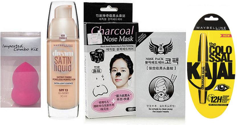Imported Combo Kit New York Dream Cream Foundation Kajal