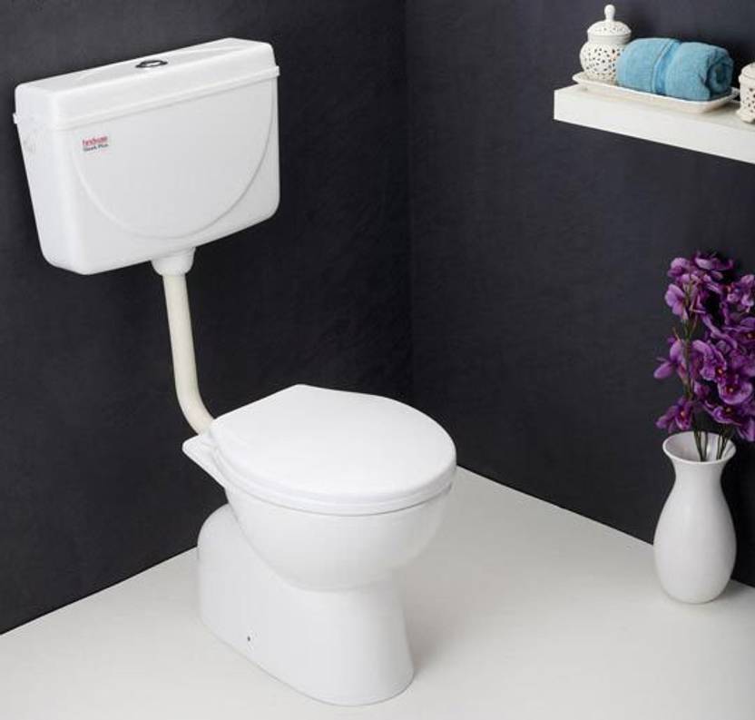 Hindware Water Closets STAR S COMPLETE SET 20087(S10) Western Commode