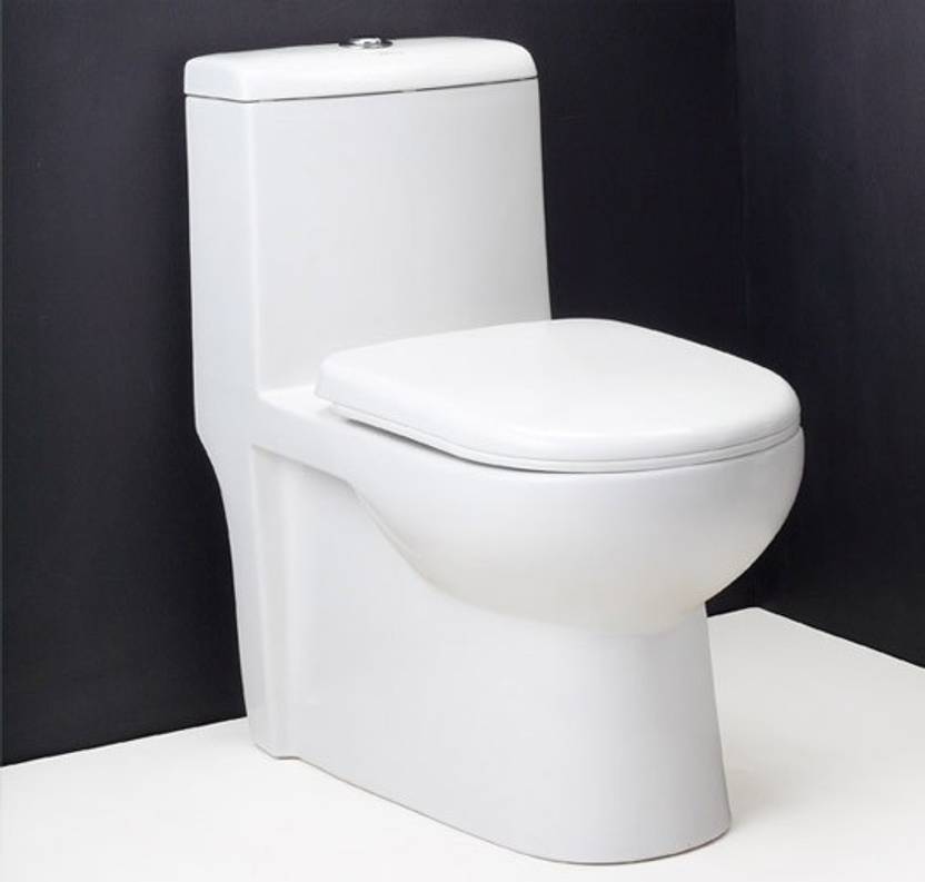 Hindware Italian Collection One Piece Closet INOX 92089(P18) Western Commode Price in India