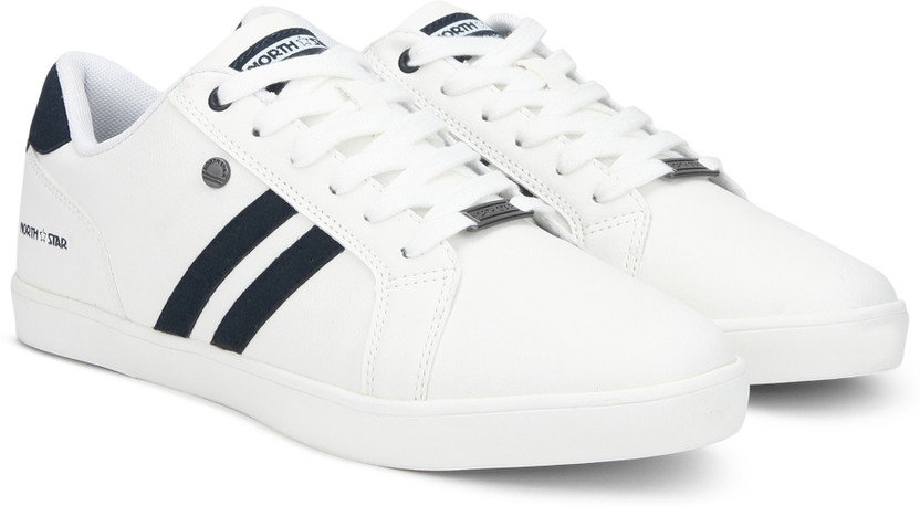 Bata north star white shoes clearance