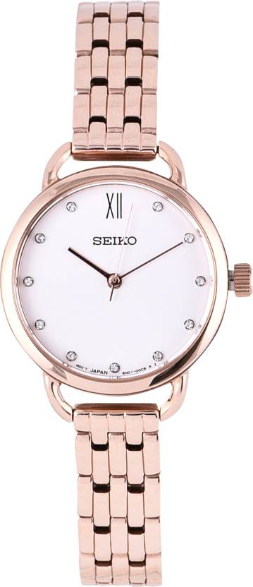 Seiko Seiko Classic WOMENS ROSE GOLD Analog Watch - For Women - Buy Seiko  Seiko Classic WOMENS ROSE GOLD Analog Watch - For Women SUR698P1 Online at  Best Prices in India 