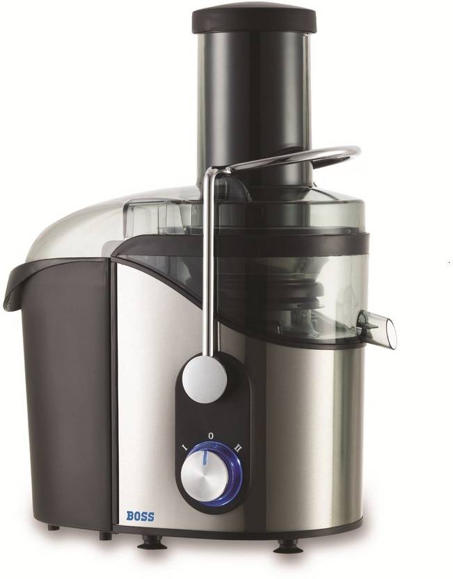 Boss Juicer B612 800 W Juicer (1 Jar, Silver Black) Price in India