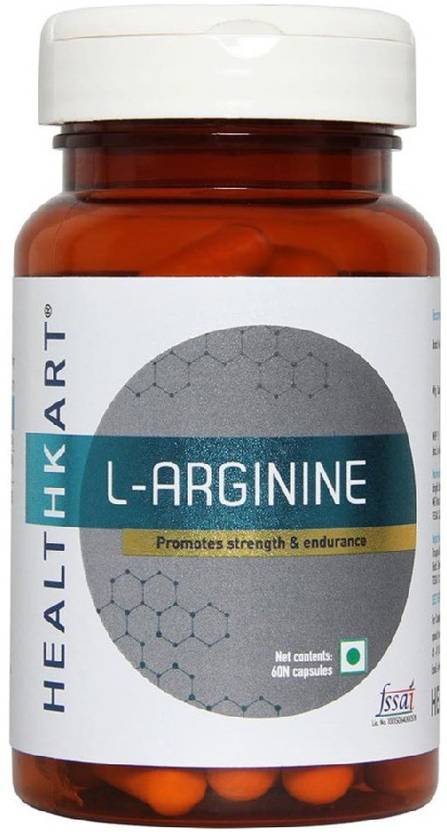 Healthkart L Arginine Pre Workout Capsules 500mg 60 Capsules Healthkart L Arginine Pre Workout Capsules 500mg 60 Capsules