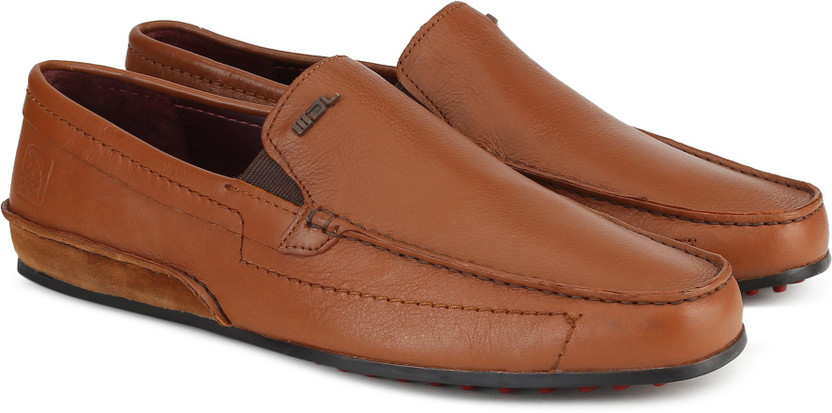 WOODLAND Loafers For Men - Buy Brown 