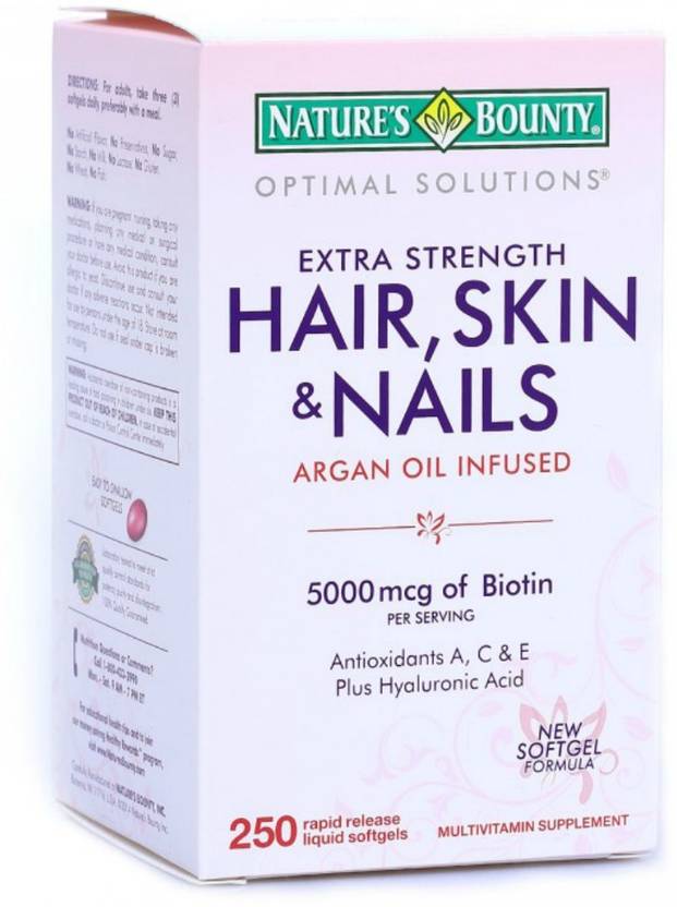 Nature S Bounty Hair Skin Nails Extra Strength Softgels Price