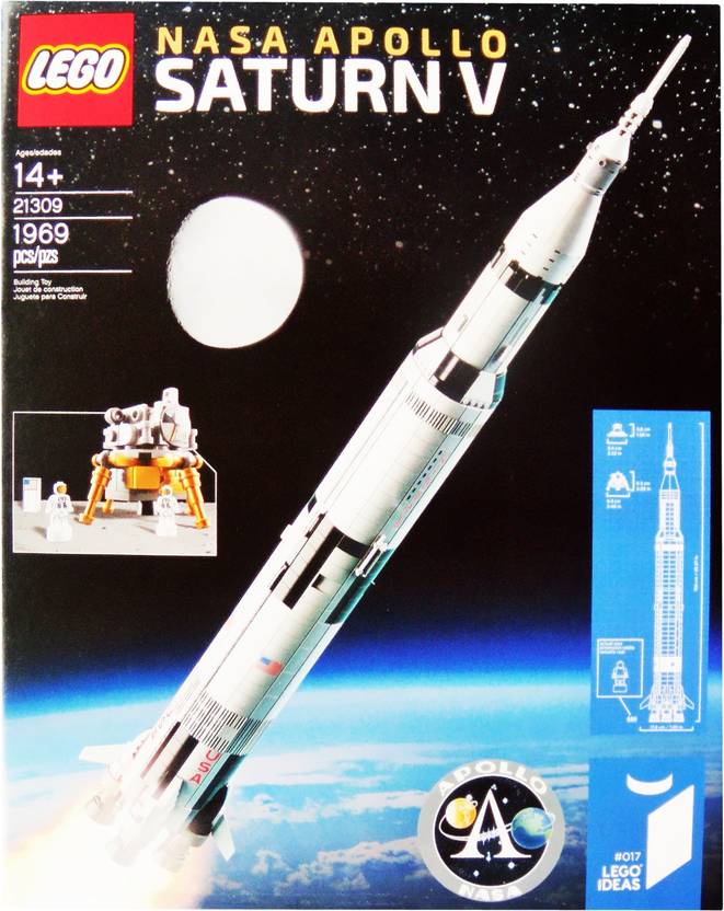 Lego Nasa Apollo Saturn V Nasa Apollo Saturn V Buy Space Rocket