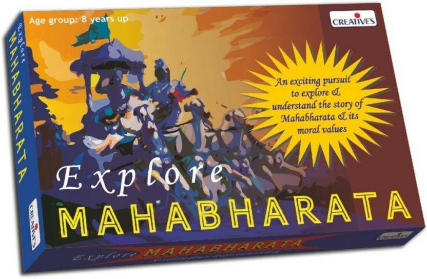 Creatives EXPLORE MAHABHARATA Educational Board Games Board Game