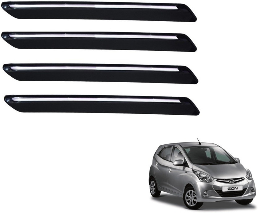 idain 4 PCS Car Auto Car Door Edge Protector Scratch Strip Guards Front Rear Bumper Protector Corner Guard,White