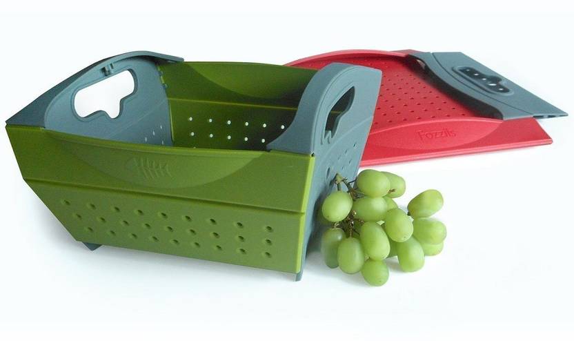 Sanyal Snapfold Folding Kitchen Sink Colander Drainer