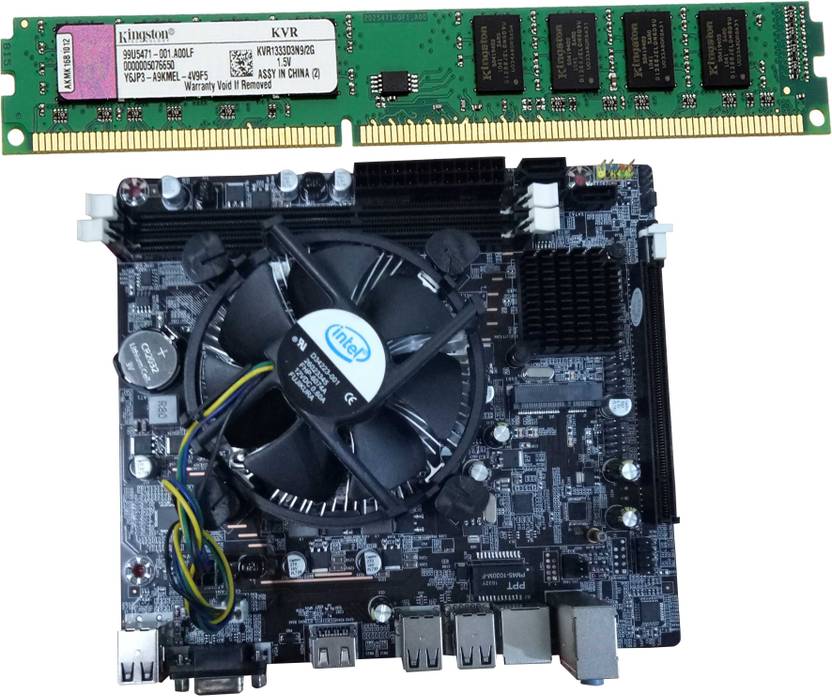 zebronic ZebH61 CM motherboard + Core I3 3rd Gen CPU + 2GB DDR3 Ram