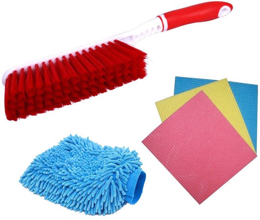 Stylewell Combo Of Carpet Car Seat Mats Bed Cleaning Hard