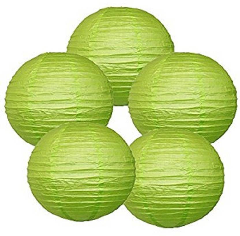 Sukot 5 Pcs Hanging Paper Lantern Decoration Paper Ball Wedding