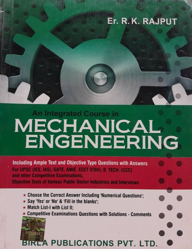 Mechanical Engineering Buy Mechanical Engineering by R. K. Rajput at