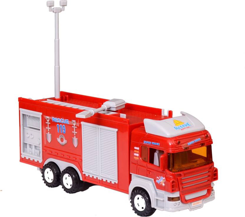 Page Large Vertical At Montez Big Size Fire Engine Truck Friction Toy 30cm Long