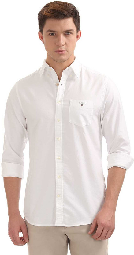 Gant white shirt clearance