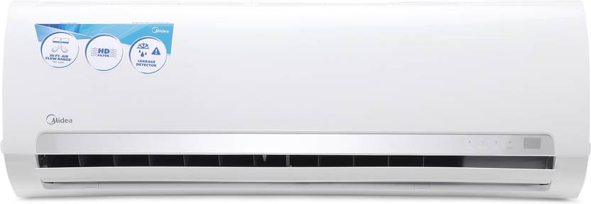 Midea 1 Ton 3 Star Split AC - White