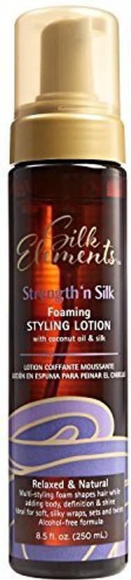 Silk Elements Sally Beauty Foam Styling Lotion With Silk Protein