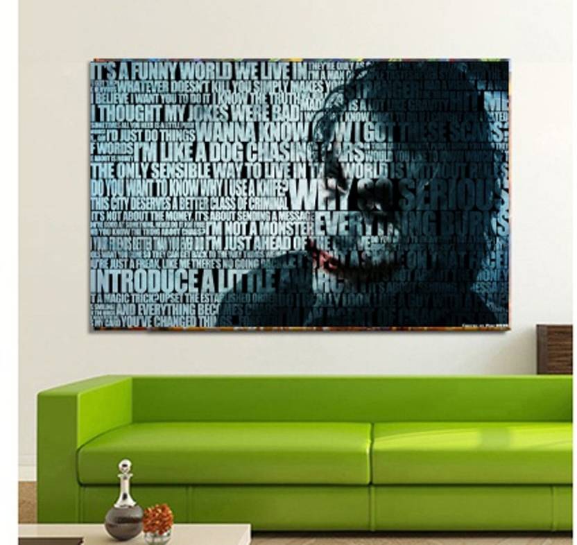 Joker Poster Wallpaper Wall Art Home Decor Living Room Or Bedroom Joker Poster Wallpaper Wall Art Home Decor Living Room Or Bedroom Bar Canvas