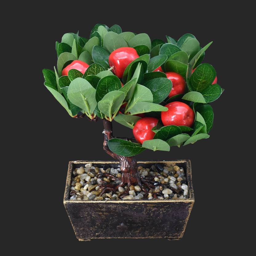 Shopnjazz Artificial Potted Plants For Home Decor Tomato